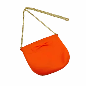 Cartera De Silicona Con Cadena