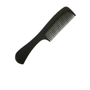Peine Con Mango Negro 20cm