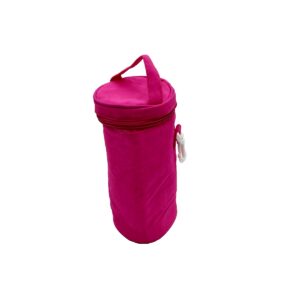 Bolso Porta Biberon Termico Fucsia 20,5cm