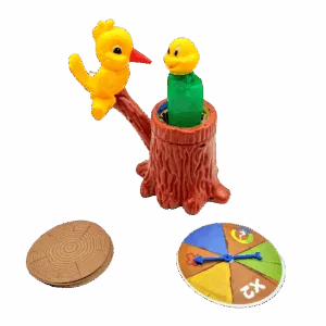 Juego Pajaro Carpintero Salta Gusano