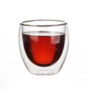 Vaso De Vidrio Doble Pared 80Ml