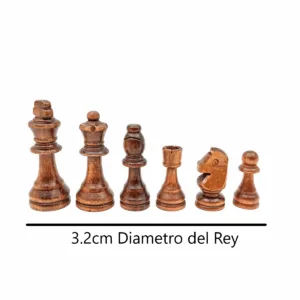 Fichas Ajedrez de Madera 2,3 cm de diametro