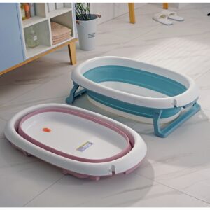 Bañito De Bebe Plegable Plegable Ovalado