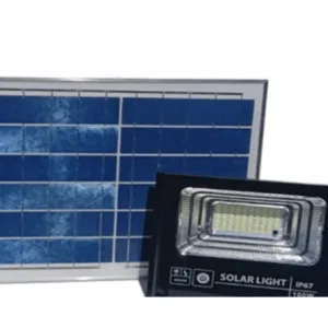 Reflector Foco Led Con Sensor Y Panel Solar