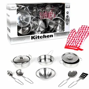 Juego de Cocina metálica 11 pcs
