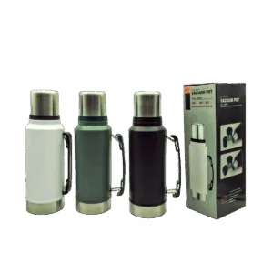 Termo Con Asa Acero Inoxidable 1 Litro Aislante