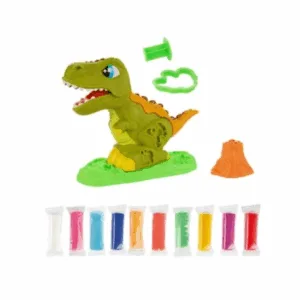 Dinosaurios con Moldes y Masas