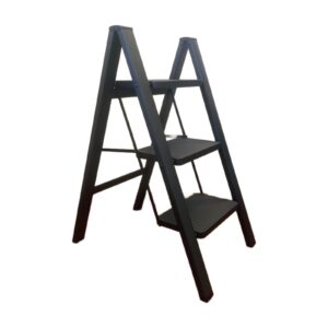 Escalera Plegable 3 Escalones 84X66CM Black