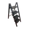 Escalera Plegable 4 Escalones 108X43CM Black