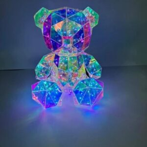 Oso En Caja Usb Y Pila