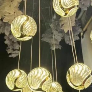10 Luces Esferas Colgantes