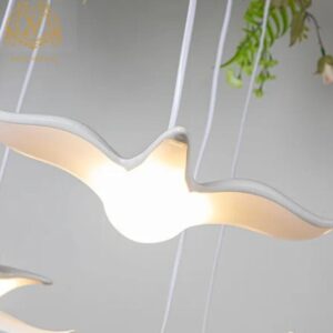 10 Luces Gaviotas Colgantes