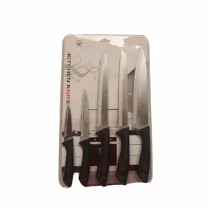 Set De Cuchillos Cocina 5 Tipos