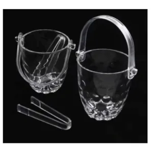 Hielera De Vidrio Con Pinza