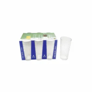 6 Vasos De Vidrio Varios Diseños