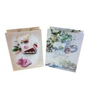 Bolsa De Regalo Diseño De Bodas 22x18cm